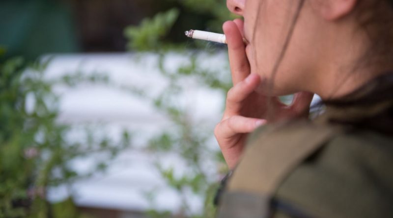 Campagne contre la cigarette au sein de Tsahal