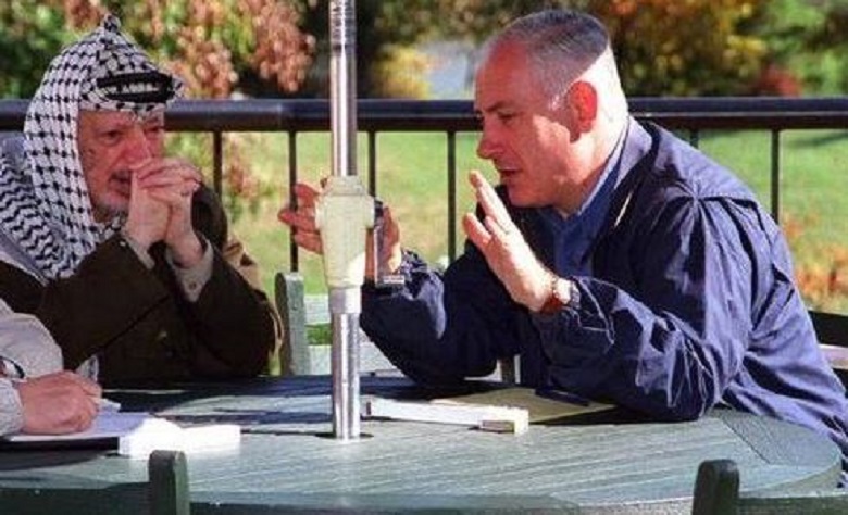 Netanyahou Arafat
