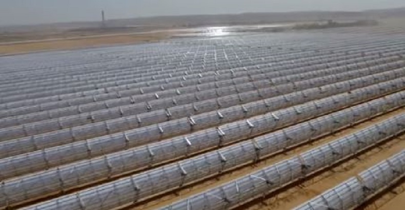 La nouvelle centrale solaire israélienne à Ashalim